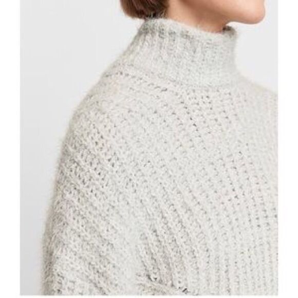 ✨ Cozy Cropped Mock Neck Sweater✨ - Picture 3 of 5